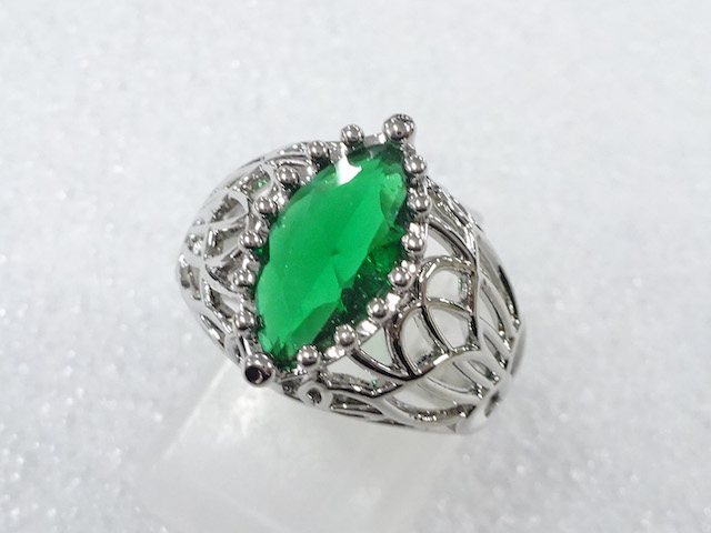 COLORED STONE FASHION RING / JP SIZE 10